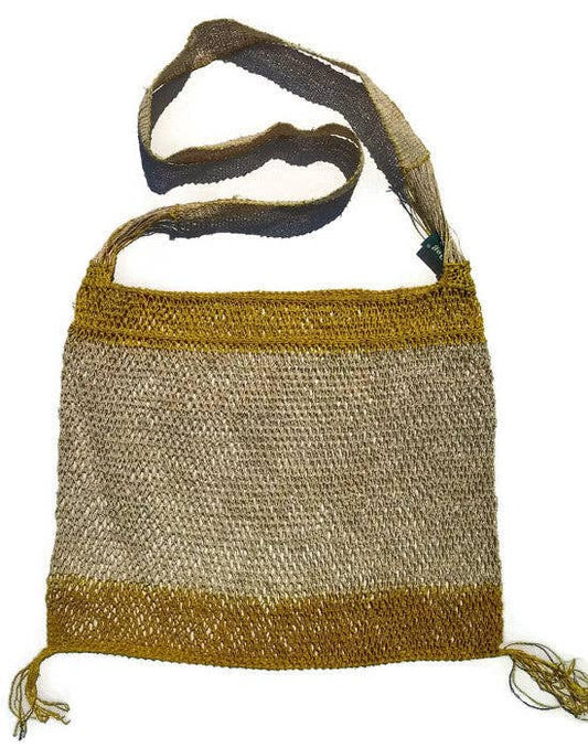 Yudi Handmade Organic Turmeric Dye Tote Bag