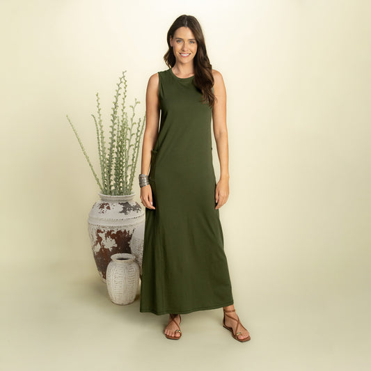 found. Women's Organic Cotton Long Dress