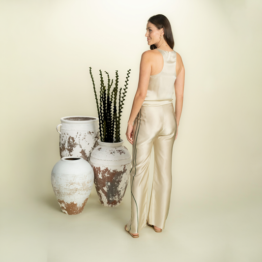The Parrero Batik Silk Pant