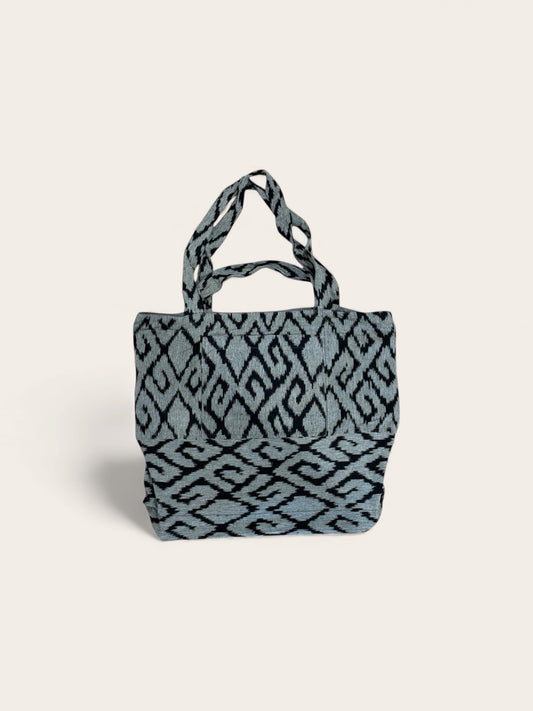 The found. Bali Ikat Tote