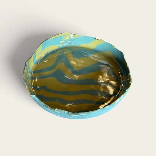 ap pottery hand built porcelain dish