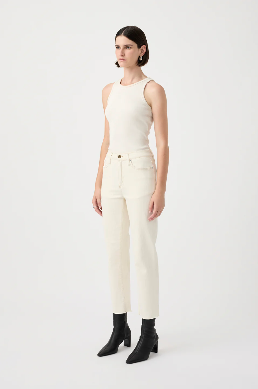 Zoe High Straight Crop Jean