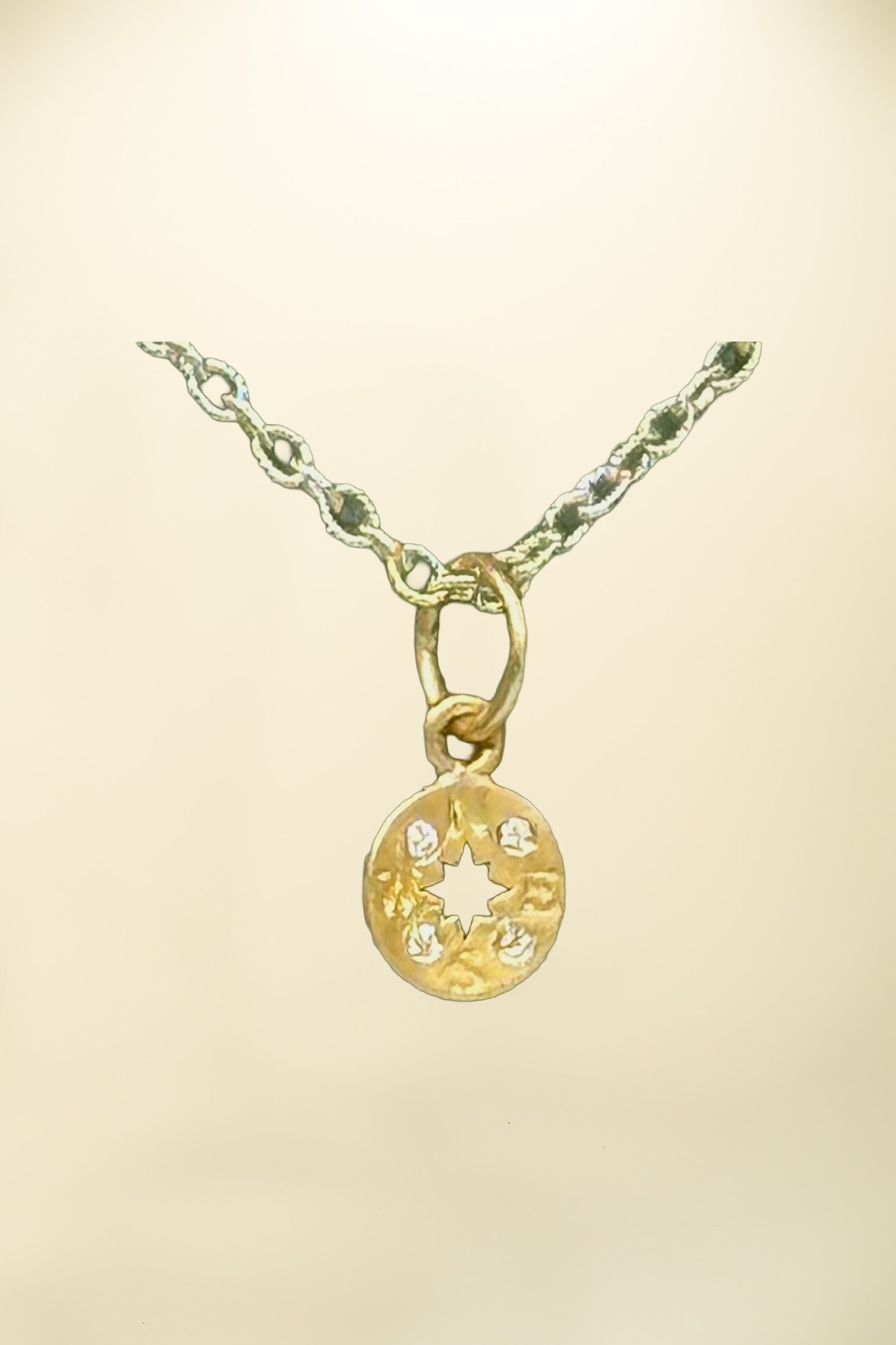 Golden Compass Pendant