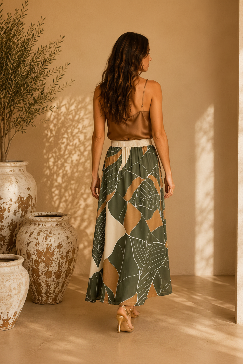 The Simonetta Batik Skirt
