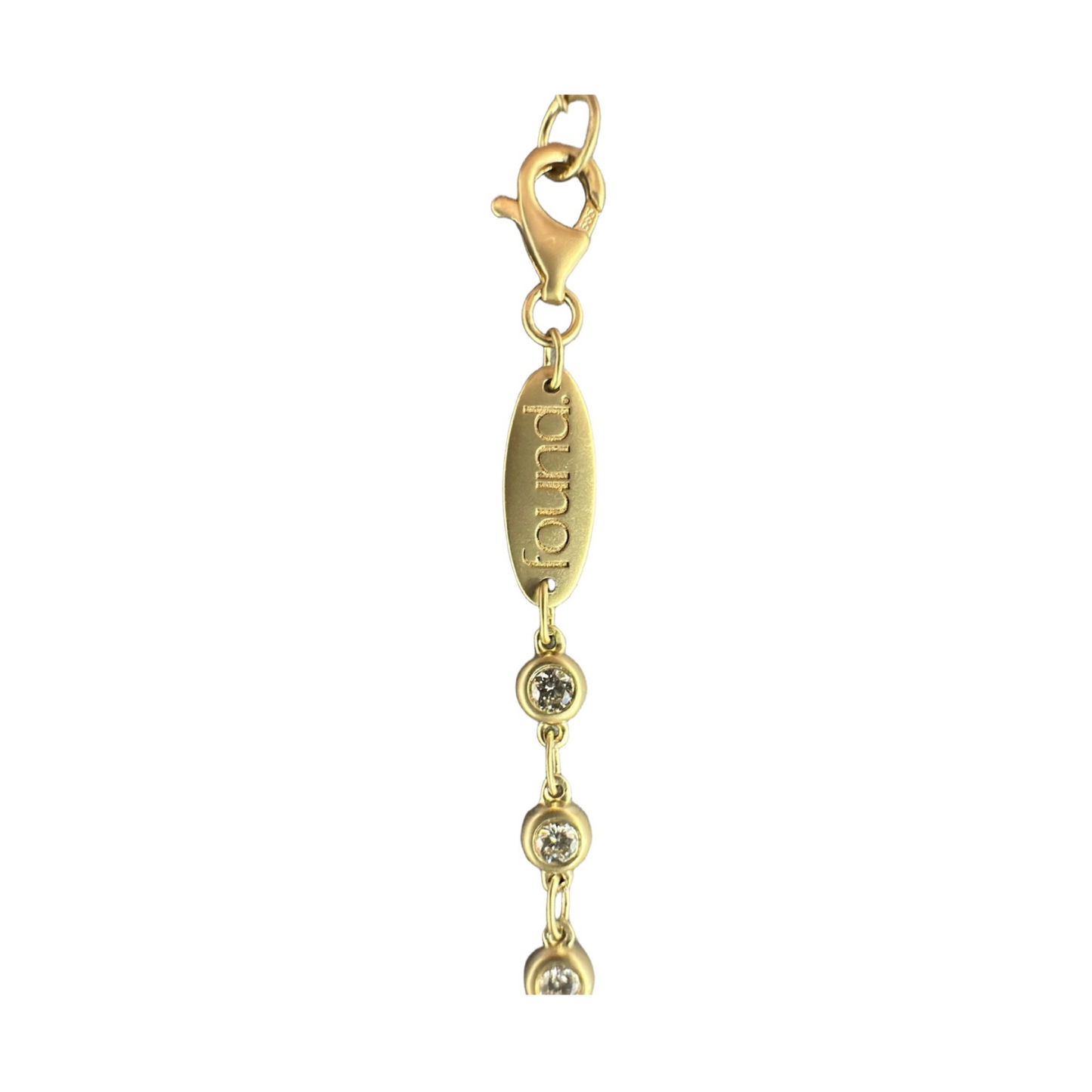 found. Dripping Diamond by the Yard Necklace