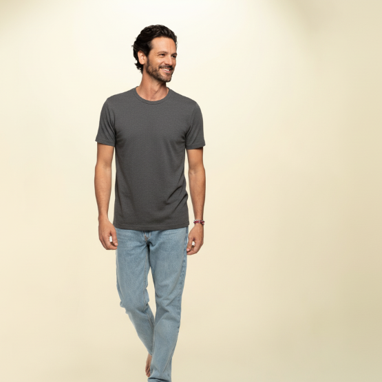 found. Men's Organic Cotton Short Sleeve Crew Neck Tee