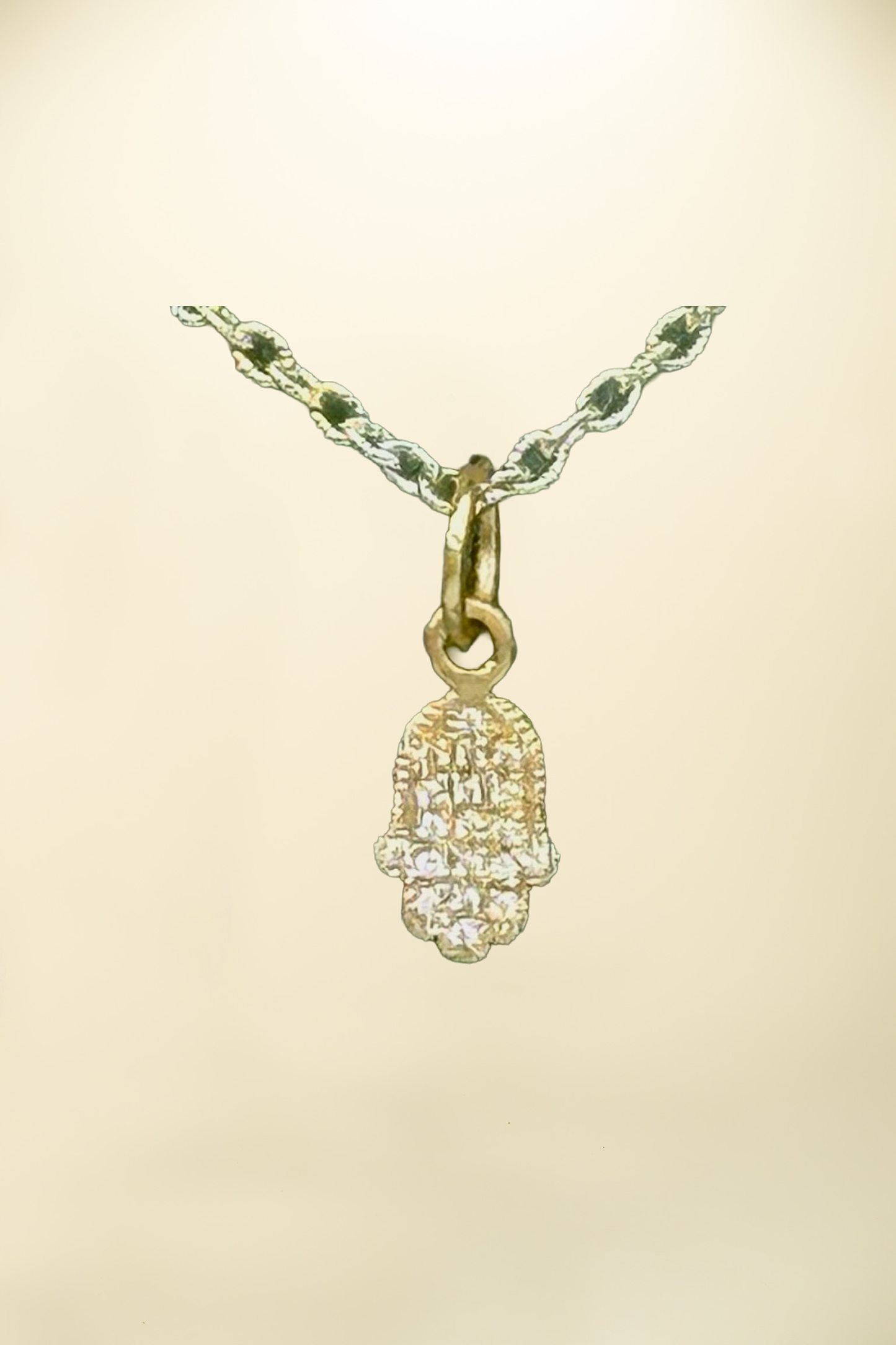 Diamond Hasma Pendant