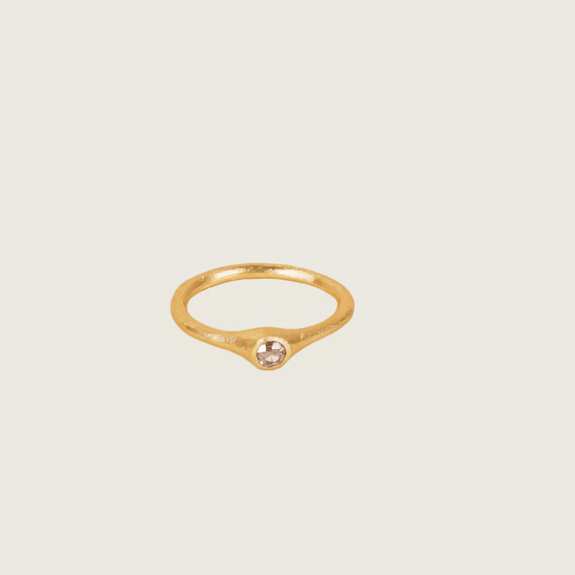 Aurea Solitaire Ring