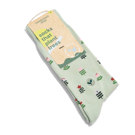Socks that Plant Trees | Green Tulips - Gifts for Gardeners