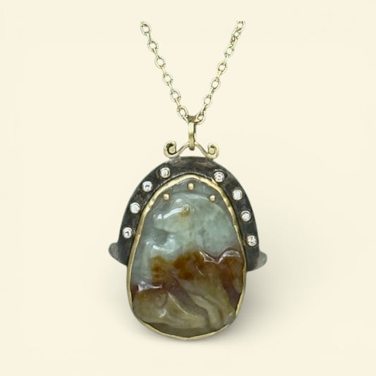 Jade Horse Pendant