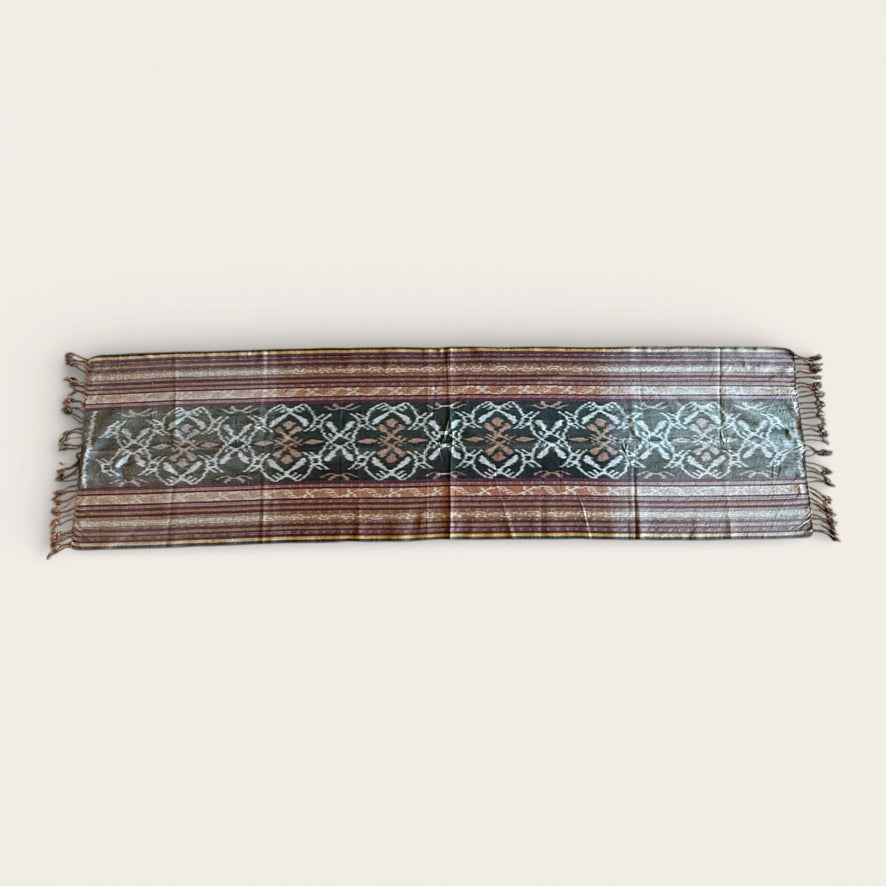 Hand Woven Ikat Runner 6
