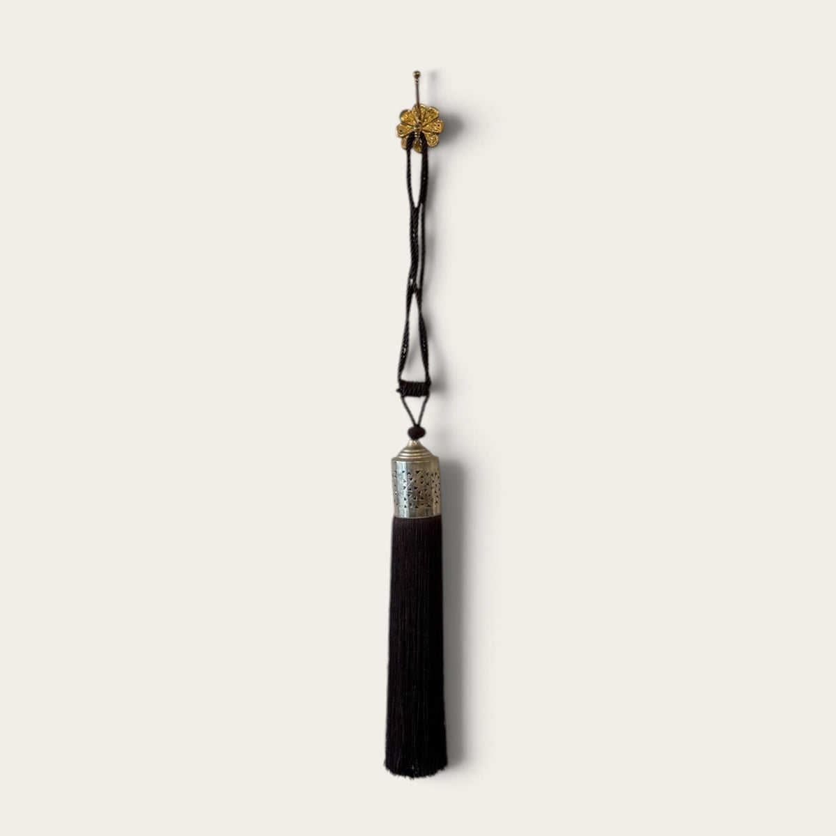 Cactus Silk Moroccan Tassel Chocolate