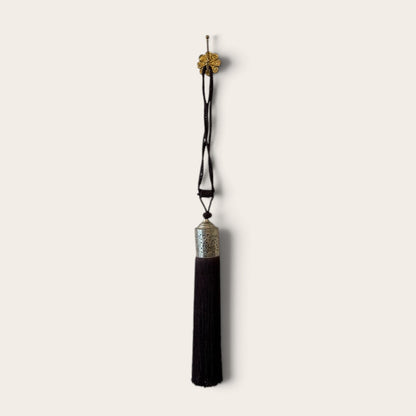 Cactus Silk Moroccan Tassel Chocolate