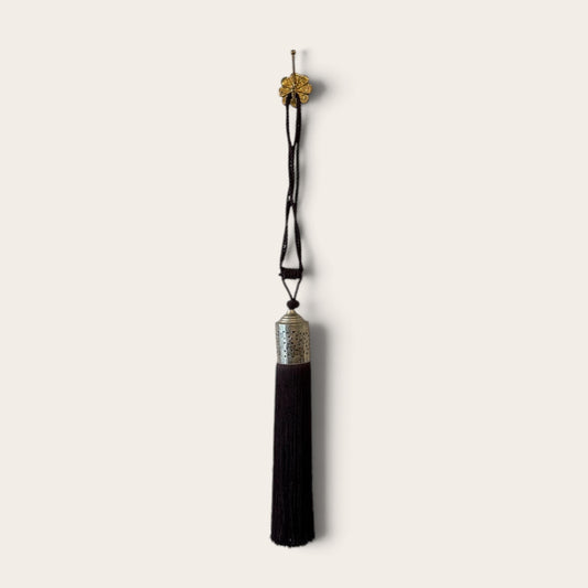 Cactus Silk Moroccan Tassel Chocolate