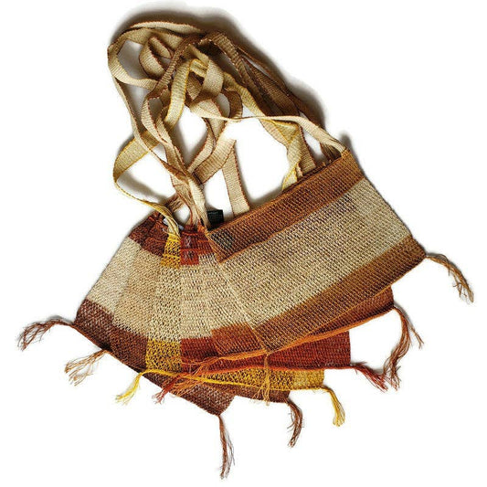 Yudi Handmade  Organic Turmeric Dye Tote Bag