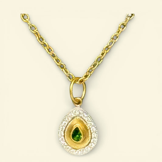 Diopside Stone Pendant
