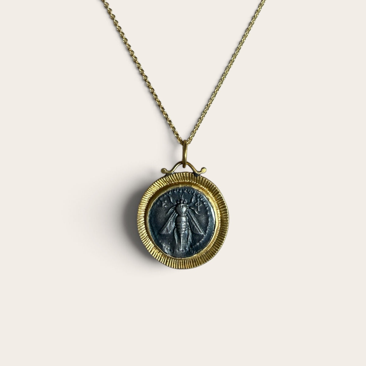 Ephesus Bee Coin Charm