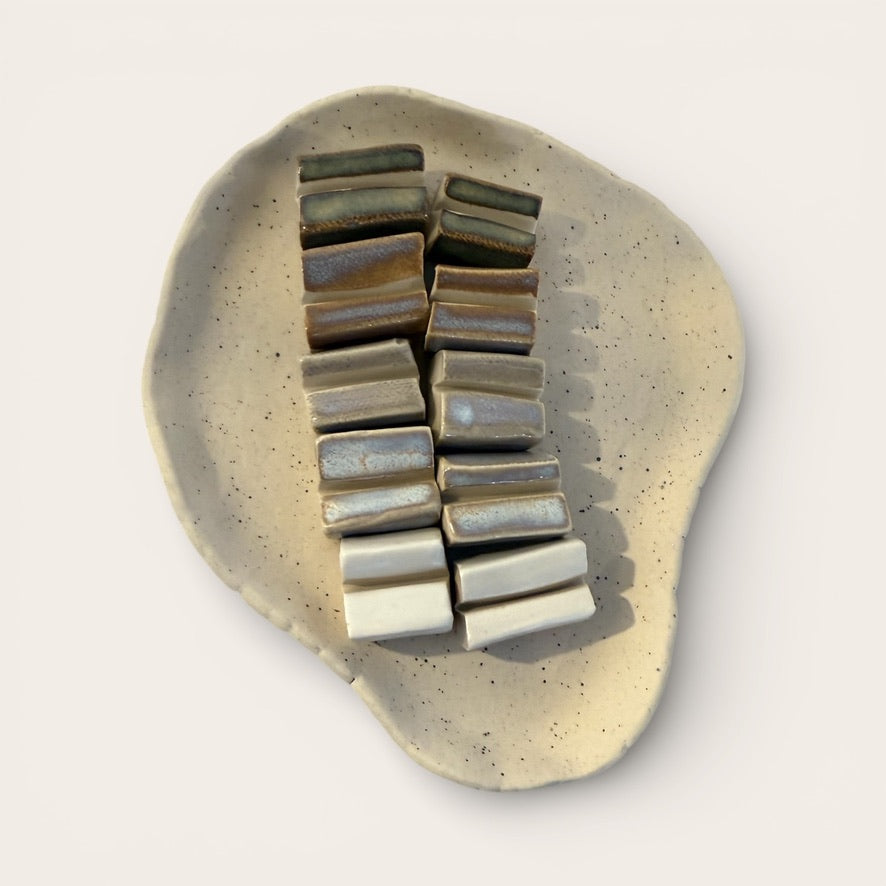 ap pottery card holders (set of 2)