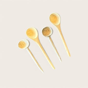 Hand Made Walnut Wood Salt spoon