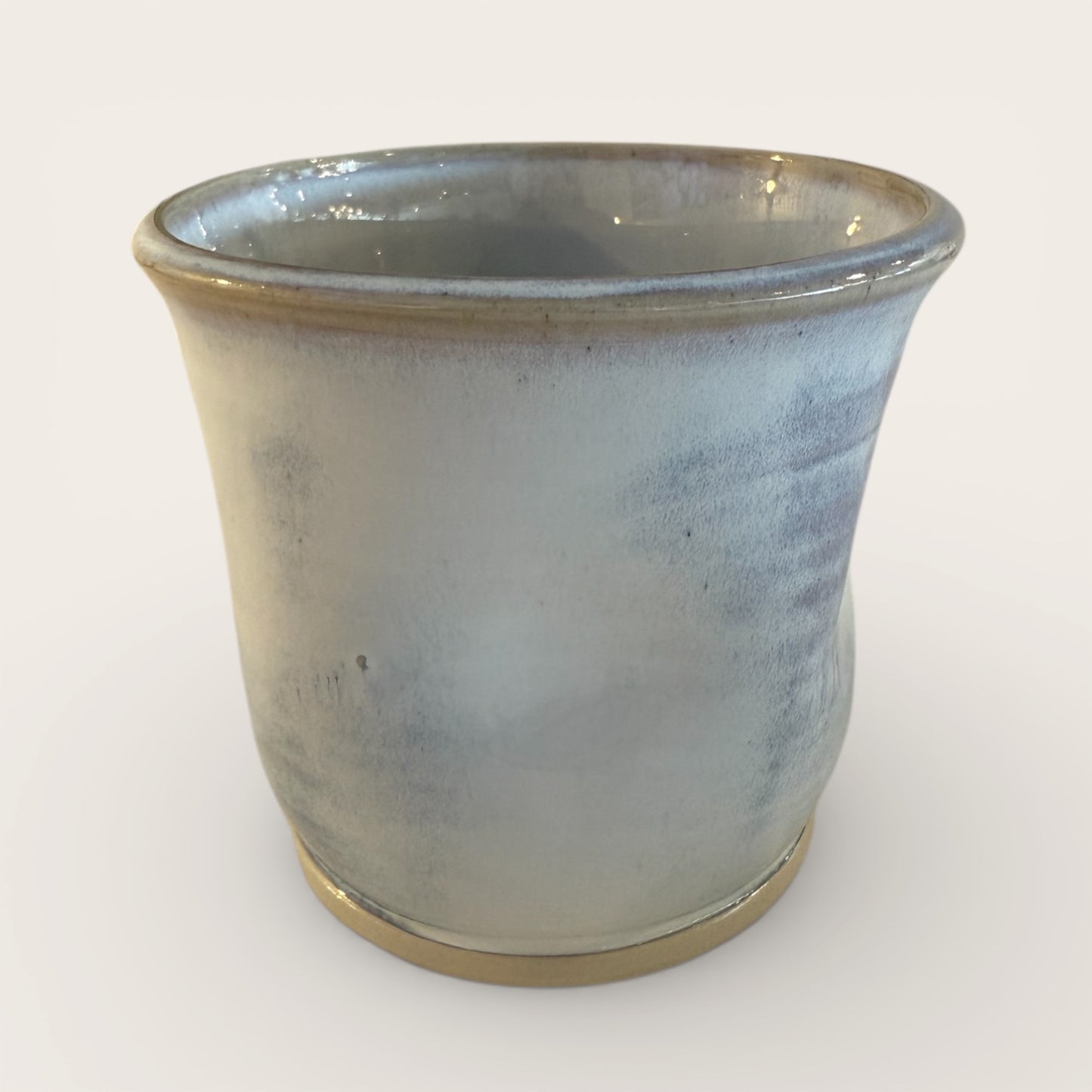 ap pottery iridescent thumb vase