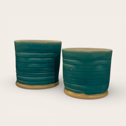 ap pottery xs turquoise cup