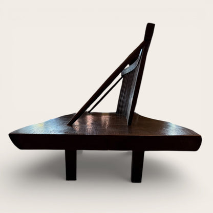 Zen Spindle Back Bench - Teak