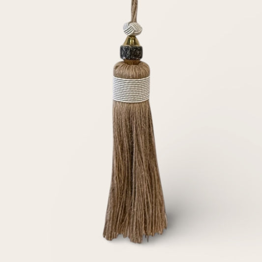 Handmade Moroccan Twine Tassels Small