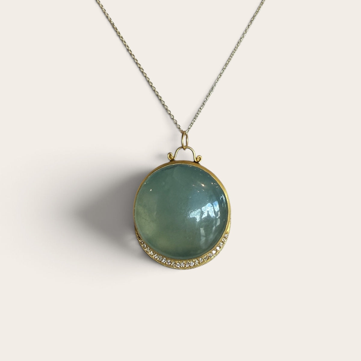 Pyranite & Diamond Charm