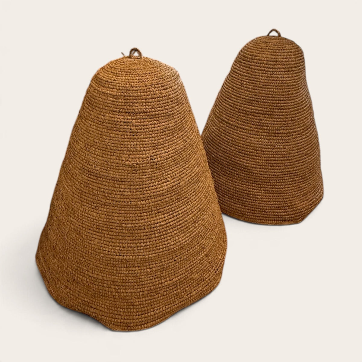 Handwoven Banana Leaf Pendant Light