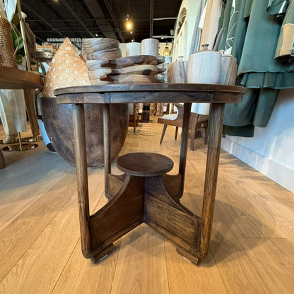 Antique Side Table Balinese Teak 2