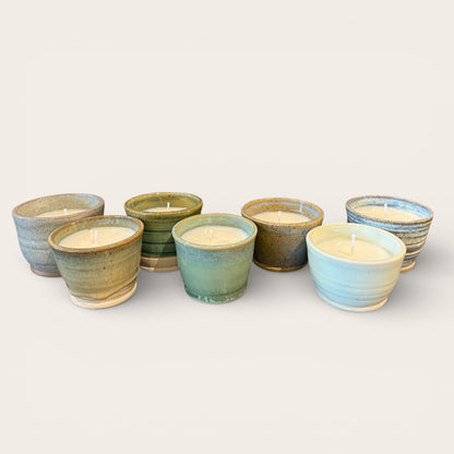 found. ap pottery candle