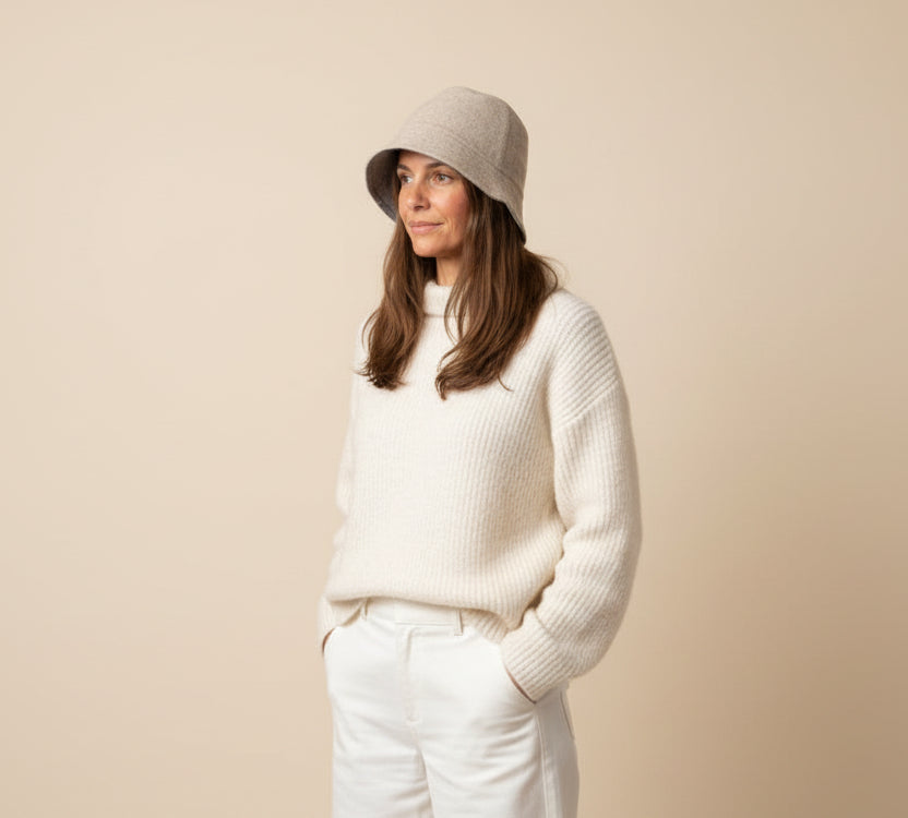 Reversible Alpaca Bucket Hat