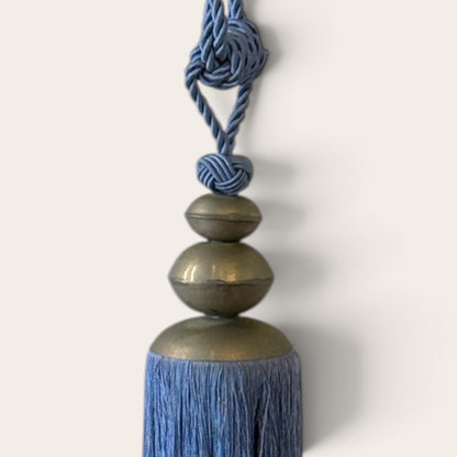 Cactus Silk Moroccan Tassel Periwinkle
