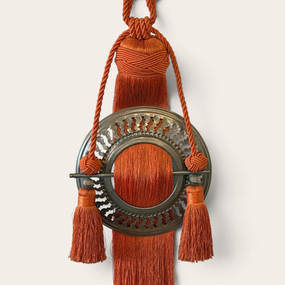 Cactus Silk Moroccan Tassel Orange
