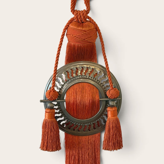 Cactus Silk Moroccan Tassel Orange
