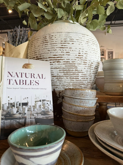 ap pottery small bowl speckled clay white glaze