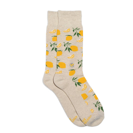 Socks that Plant Trees | Beige Lemons - Gifts for Gardeners