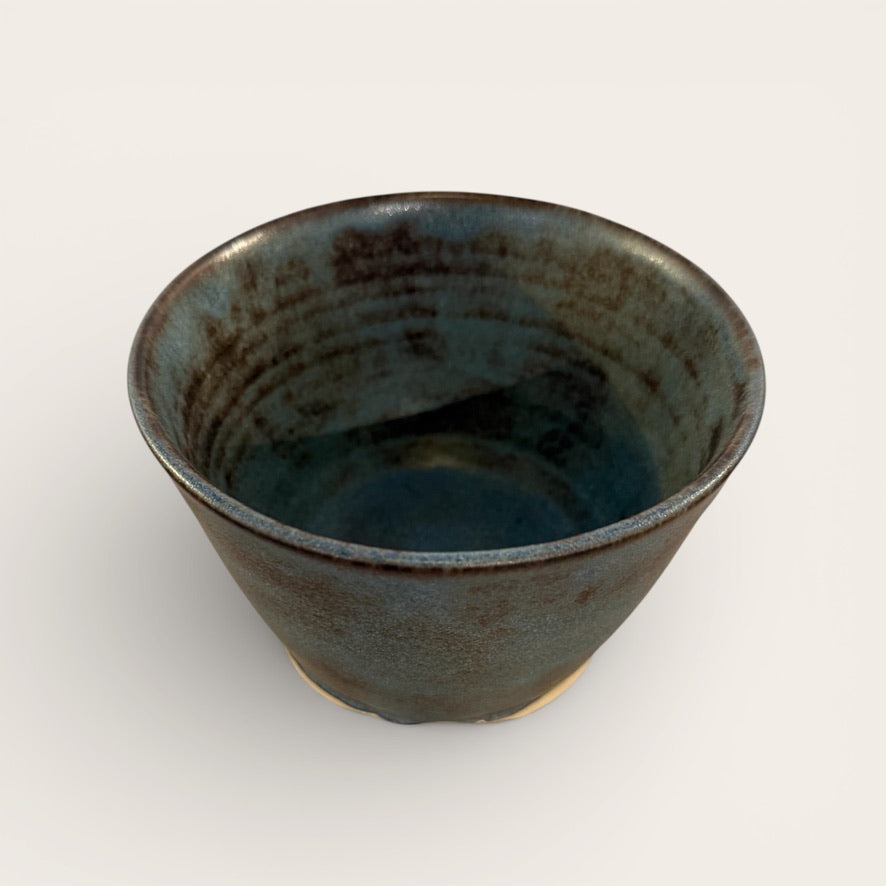 ap pottery blue stone matte bowl