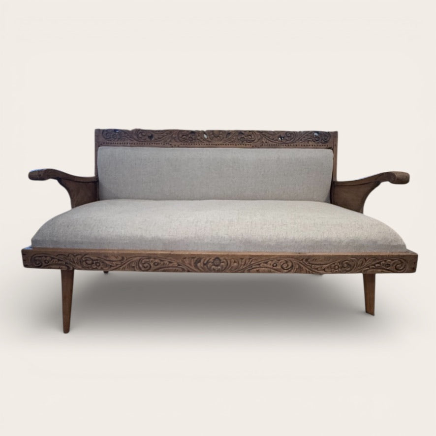 Antique Teak Settee