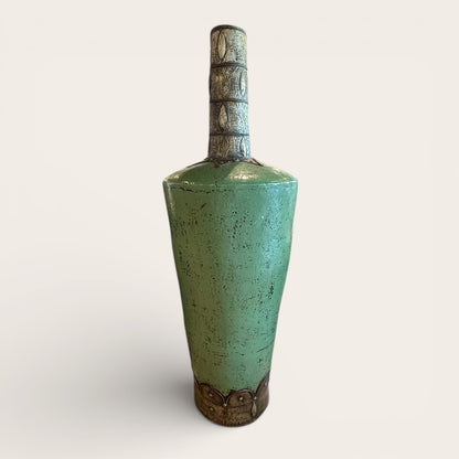 Moroccon Floor Ceramic Vase Green