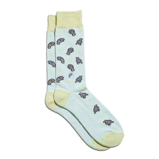 Socks that Protect Manatees | Ocean Gifts