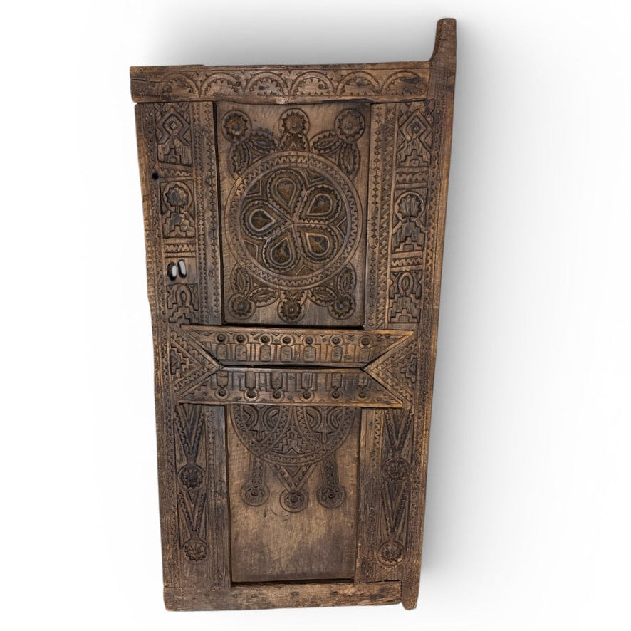 Antique Moroccan Amazigh (Berber) Granary Door Panel 6