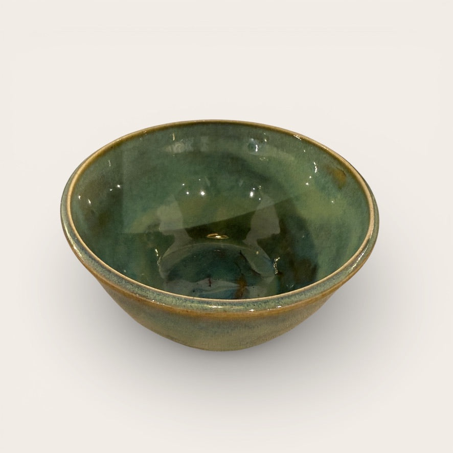 ap pottery small turquoise bowl