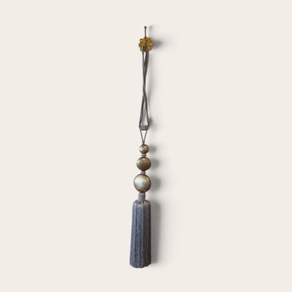 Cactus Silk Moroccan Tassel Gray