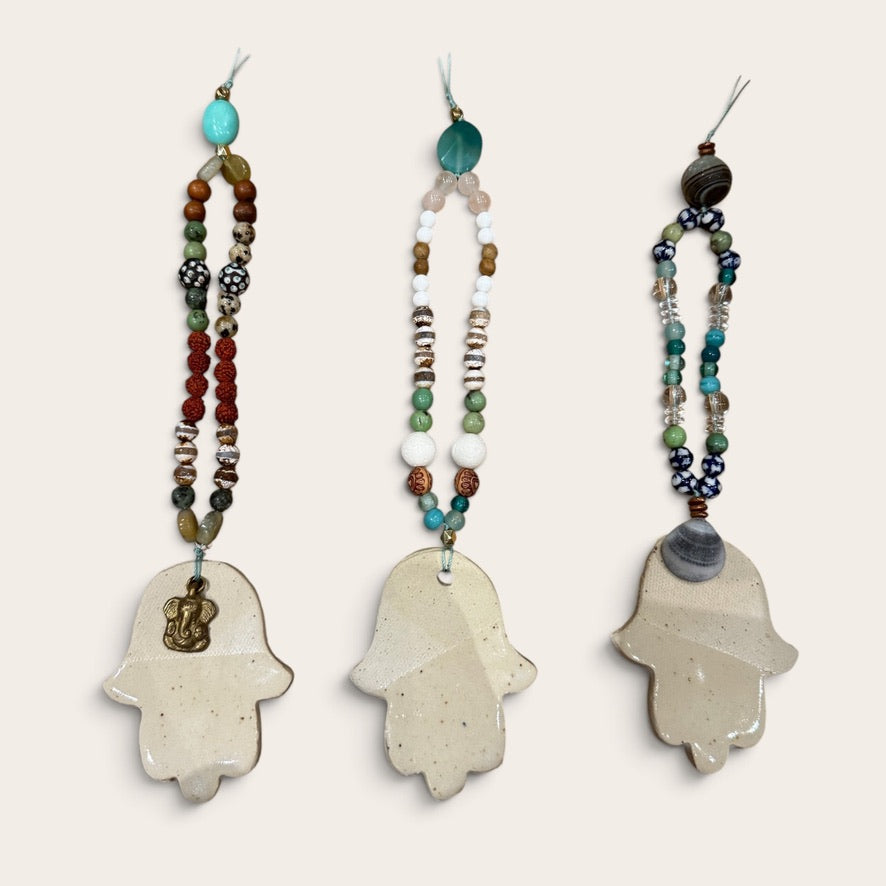 ap pottery Hamsa Decorative Charm