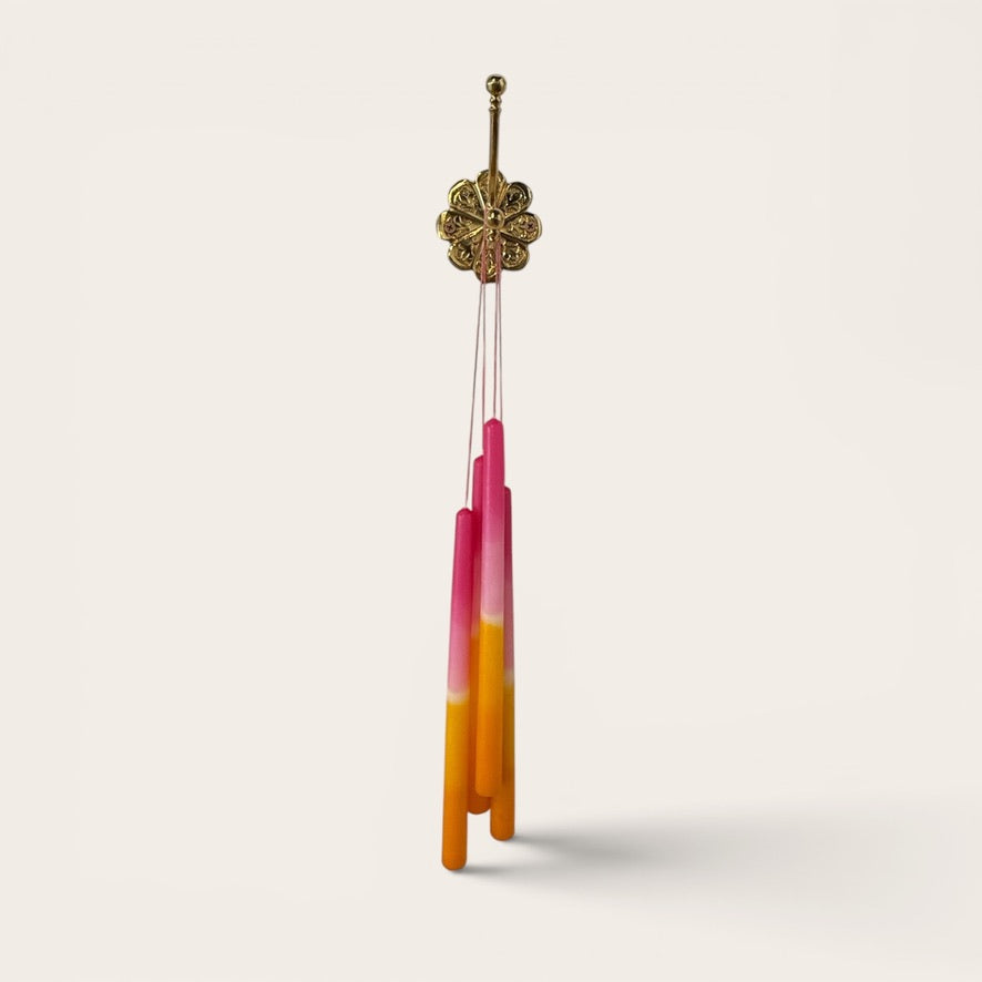 Oaxacan Hand-Poured Ombré Taper Candles
