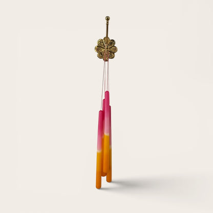 Oaxacan Hand-Poured Ombré Taper Candles