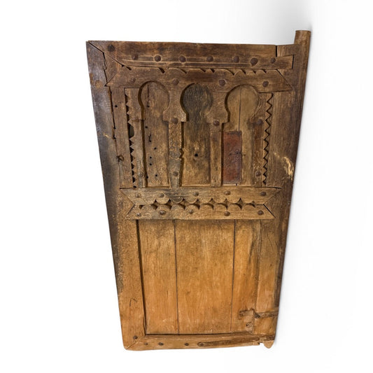 Antique Moroccan Amazigh (Berber) Granary Door Panel 2