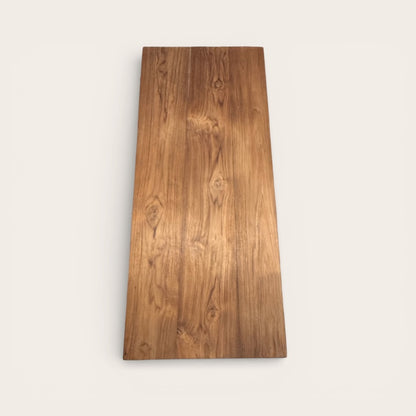 Vintage Teak Rectangle Coffee Table with Slatted Bottom