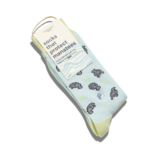 Socks that Protect Manatees | Ocean Gifts
